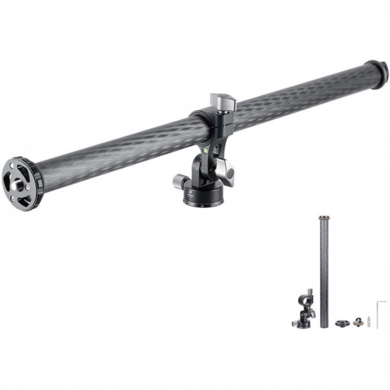 LEOFOTO Barra Horizontal Panorámica de Fibra de Carbono HC-32