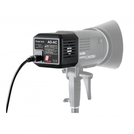 GODOX Adaptador de Corriente Ad-ac para Flash GODOX AD600B AD600BM AD600 AD600M