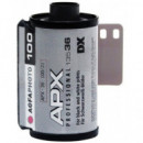 Agfa Pelicula Photo Apx 100 Prof. 135-36  AGFA FOTO