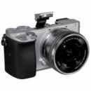SONY Alpha 6100 Cuerpo + Sel 16-50MM Ae Plata ( ILCE6100LS.CEC ) -
