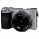 SONY Alpha 6100 Cuerpo + Sel 16-50MM Ae Plata ( ILCE6100LS.CEC ) -