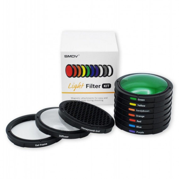 SMDV Filtros de Color (10 Piezas)