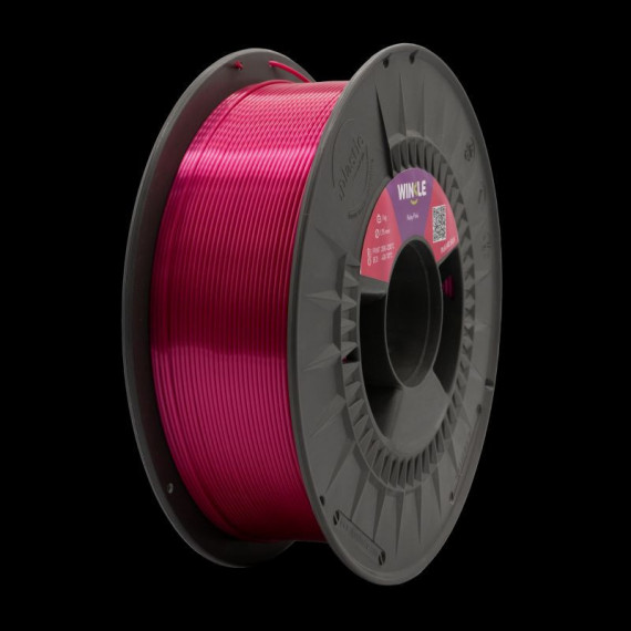 WINKLE Filamento Rosa Rubi Pla Silk 1.75MM 1 Kg Ruby Pink