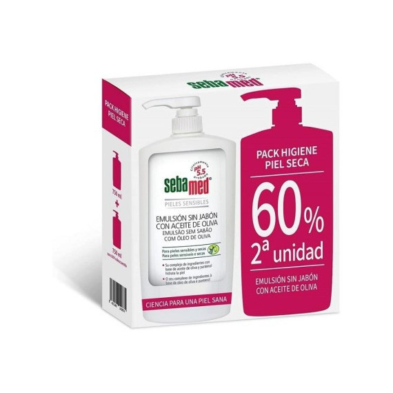 SEBAMED Duplo Emulsion Oliva 2UD 60%