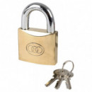 Candado Tri-circle Acero Inoxidable SS60