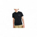 Camisetas Hombre Camiseta DOCKERS Stencil Logo Beautiful Black