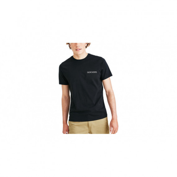 Camisetas Hombre Camiseta DOCKERS Stencil Logo Beautiful Black