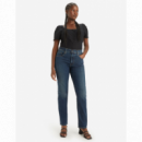 Vaqueros Mujer Vaqueros Levi's® Rectos de Talle Alto 724™  LEVI'S