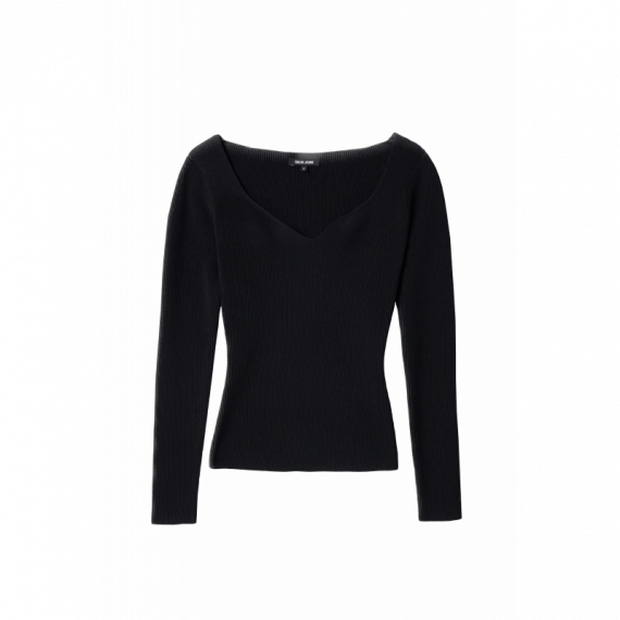 SALSA JEANS Camisetas Mujer Camiseta Salsa de Punto Canalé