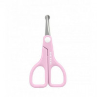 BETER Tijera Bebe Mango Plastico 9.2 Cm Rosa