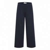 Pantalones ICHI Kate Wide Total Eclipse - Guanxe Atlantic Marketplace