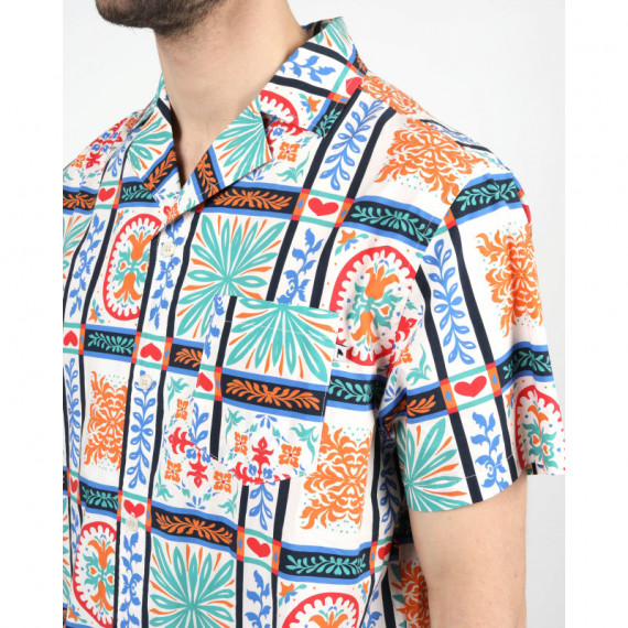 Camisas Camisa WEMOTO Robinson Multicolor - Guanxe Atlantic Marketplace