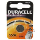 DURACELL Pila Boton Litio CR1220 3V BLISTER*1