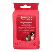 FREEDOG Toallitas Clorhexidina Pocket S 25 Uds
