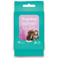 FREEDOG Toallitas Lavanda y Vainilla S 25 Uds