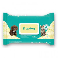 FREEDOG Toallitas Manzanilla L 40 Uds