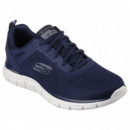 Zapas SKECHERS Hombre Azul Marino