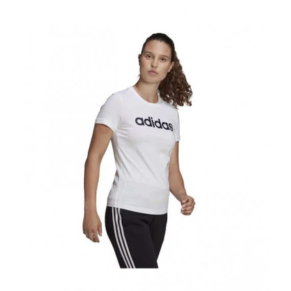 Camiseta ADIDAS Blanca Algodon Mujer