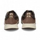 Cordon Cremallera Piel/ante Marron  GEOX