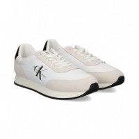 Talon Negro Dep.piel/ante Blanco  CALVIN KLEIN - Guanxe Atlantic Marketplace