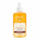 Capital Soleil Agua Solar Protectora Luminosidad SPF30  VICHY