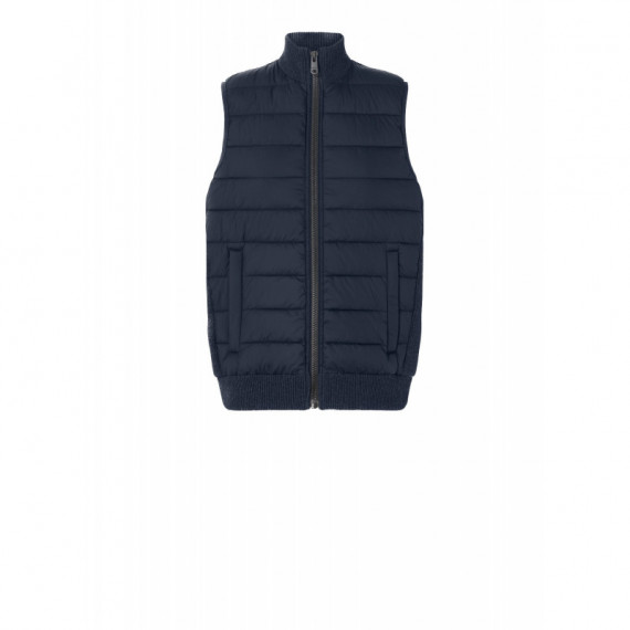 Chaquetas Hombre Chaleco ECOALF de Punto Trim Deep Navy