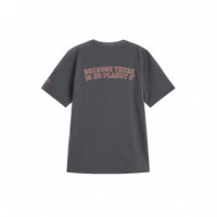 Camisetas Hombre Camiseta ECOALF Guethary Caviar