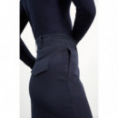 Falda ECOALF Larga Nara Deep Navy