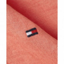 Camisa en Lino de Manga Corta y Corte Regular de TOMMY HILFIGER