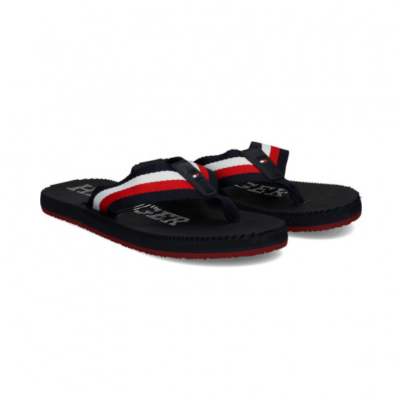 Flip Flop Cinta Tricolor Azul  TOMMY HILFIGER