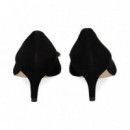 Salon Aplique Strass ante Negro  MIUXA