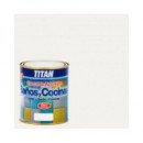 Pintura Titan Esmalte Azulejos Baños y Cocinas Satinado Blanco 1400  750 Ml