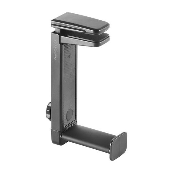MARS GAMING Soporte Ajustable para Auricular bajo Mesa Rotacion 360 MHH2