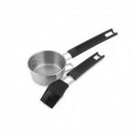 BROIL KING ® Brocha + Recipiente Set de Dos
