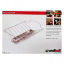 GRANDHALL ®  Soporte de Asados con Bandeja Aromatizante