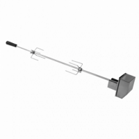 GRANDHALL ® Rotisserie Asador Giratorio para Barbacoas (extensible)