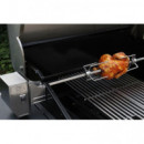 GRANDHALL ® Rotisserie Asador Giratorio para Barbacoas (extensible)