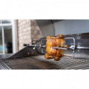 GRANDHALL ® Rotisserie Asador Giratorio para Barbacoas (extensible)