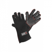 WEBER ® Guantes de Cuero para Barbacoa Talla L/xl