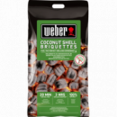 Weber ® Briquetas de coco para barbacoa 8 Kg.