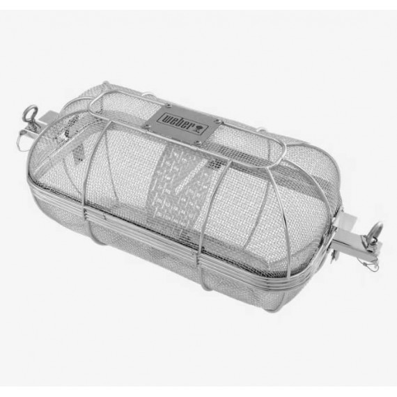 Weber® Rotisserie Cesta de "crujientes" para Asador Giratorio Weber® Crafted  WEBER