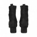 Botin Stretch Negro  UNISA