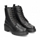 Botin Partido Piel Negro  UNISA