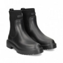 Botin Calcetin Negro  UNISA