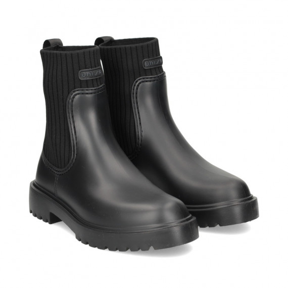 Botin Calcetin Negro  UNISA