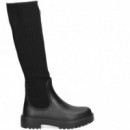 Bota Calcetin Negro  UNISA