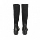 Bota Calcetin Negro  UNISA