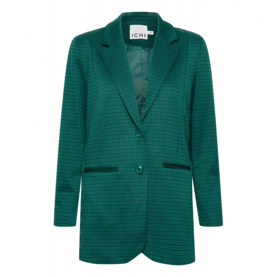Chaquetas Mujer Blazer ICHI Kate Oversize Cameleon Cadmium Green