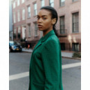 Chaquetas Mujer Blazer ICHI Kate Oversize Cameleon Cadmium Green