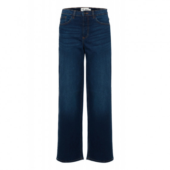 Vaqueros Mujer Vaqueros ICHI Twiggy Raven Straight Long Dark Blue